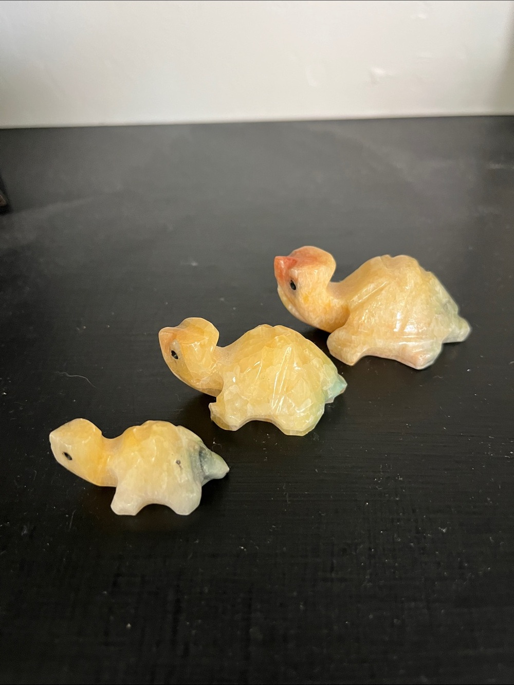 Marble Turtles set of 3